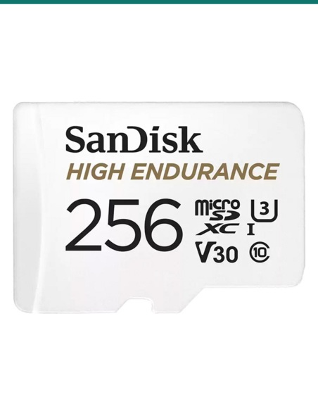 SanDisk High Endurance Surveillance MicroSD Card 256GB — MICROSD256GBHE