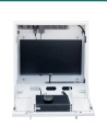Datatek Vertical Wall Mount Security Cabinet - 24SECCAB