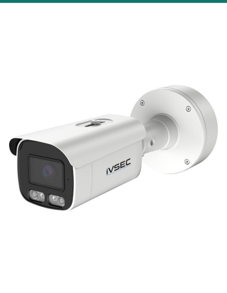 IVSEC 8MP Motorised Bullet IP Camera 8–32mm 100m IR LPR — IVNC529XA