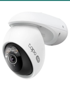 TP-Link Tapo TC46 Outdoor Pan/Tilt Security Wi-Fi Camera (4K 8MP)