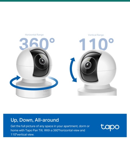 TP-Link Tapo C232 Pan/Tilt Home Security Wi-Fi Camera (5MP)