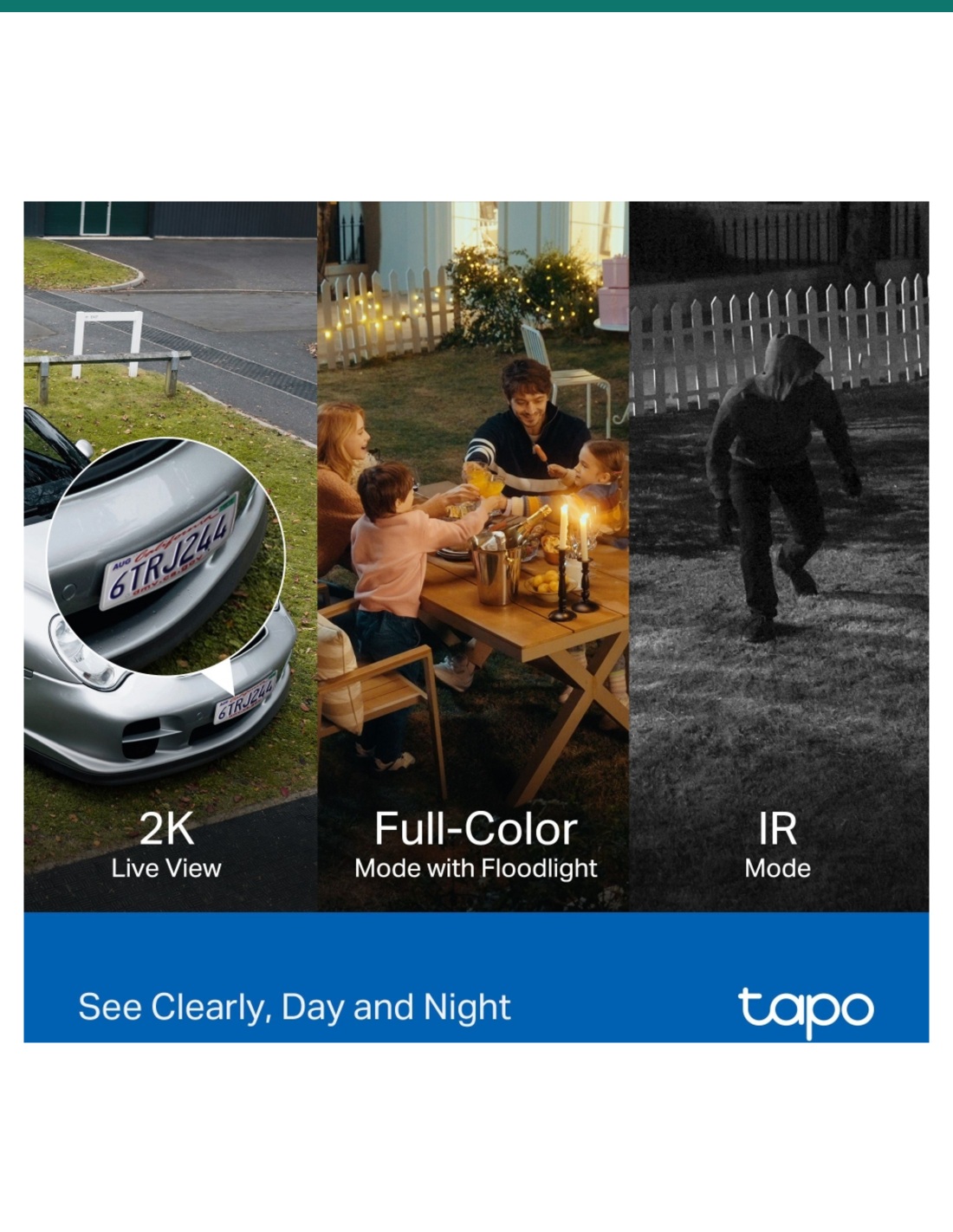 TP-Link Tapo C710 Outdoor Pan/Tilt Security Floodlight Camera