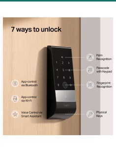 TP-Link Tapo DL130 Palm Access & Fingerprint Smart Lock 2