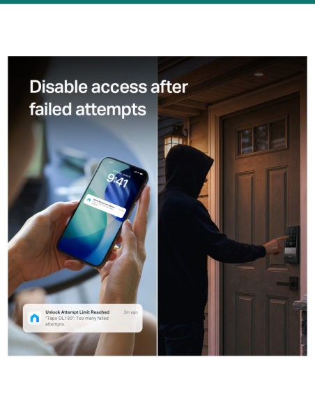 TP-Link Tapo DL130 Palm Access & Fingerprint Smart Lock