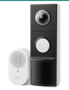 TP-Link Tapo D235 Video Doorbell Camera (2K 5MP)