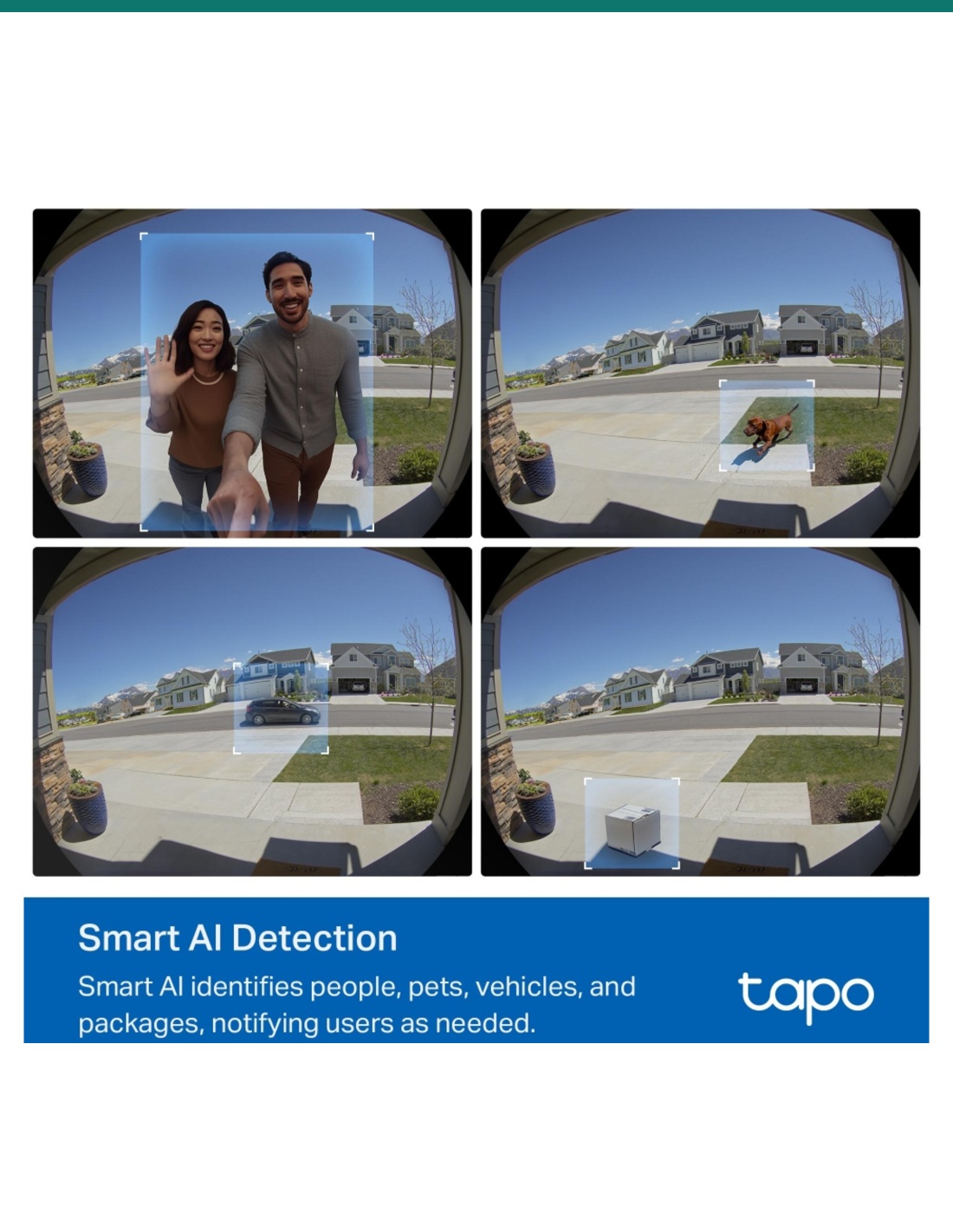 TP-Link Tapo D235 Video Doorbell Camera (2K 5MP)