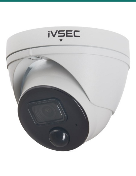 IVSEC 5MP Turret IP Camera 2.8mm PIR Mic WDR — IVNC110XD