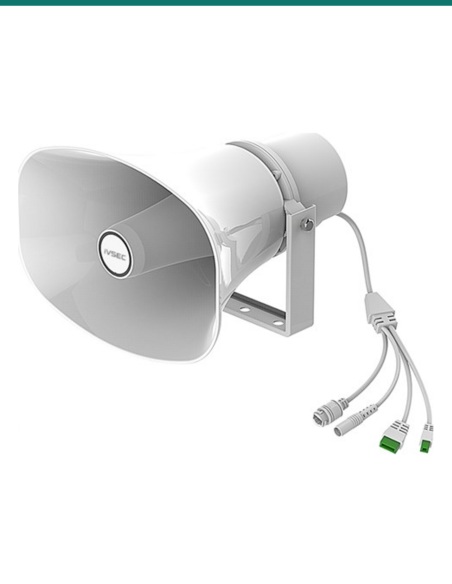 IVSEC 30W SIP Horn Speaker with Mic IP66 — IVNS100YA