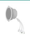 IVSEC 10W SIP White Ceiling Speaker with Mic — IVNS300YA