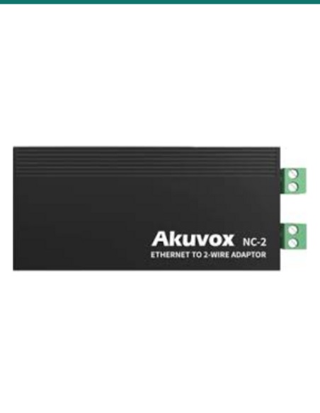 Akuvox 2-wire IP network converter — AK-NC-2
