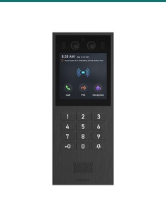 Akuvox Vandal resistant SIP video doorphone with press button keypad — AK-X912K