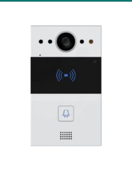 Akuvox 2-wire SIP intercom with one button video & card reader — AK-R20A-2