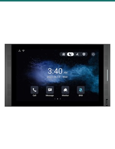 Akuvox 10.1" SIP indoor unit with Wi-Fi and camera in grey — AK-S567G-GREY