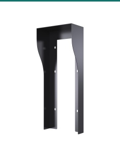Akuvox R20k/r25k/r20b 2.3.4.5 buttons on wall rain hood - black — AK-R20KBONH-BLACK