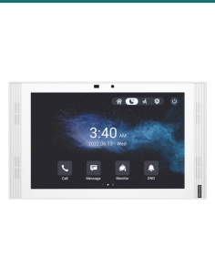 Akuvox 10.1" SIP indoor unit with Wi-Fi and camera in white Android 12 version — AK-S567A-WHITE
