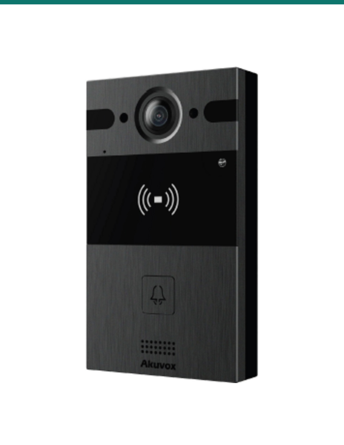 Akuvox Fisheye camera with wide angle 4m pixel 2k2k resolution black — AK-R25A-BLACK