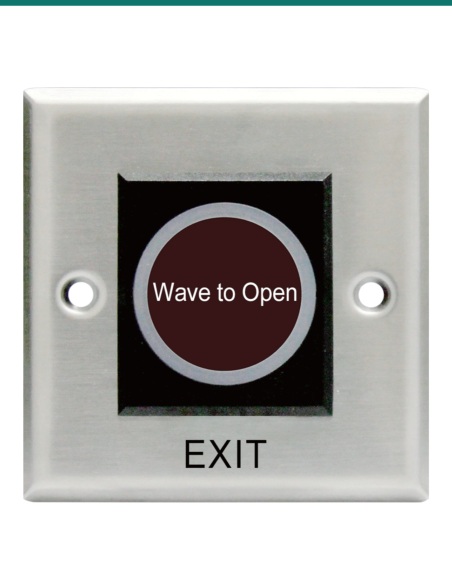 Akuvox Exit button touch free infrared sensor — AK-EB13-SILVER