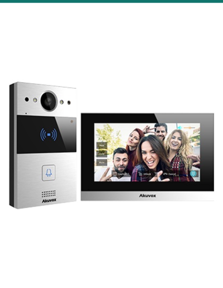 Akuvox 2-wire IP intercom kit — AK-2-WIREIPKITK