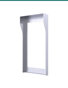 Akuvox R20k/r25k/r20b 2.3.4.5 buttons in wall rain hood - silver — AK-R20KBINH