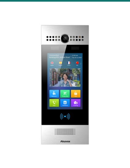 Akuvox SIP Android door phone with facial recognition — AK-R29C