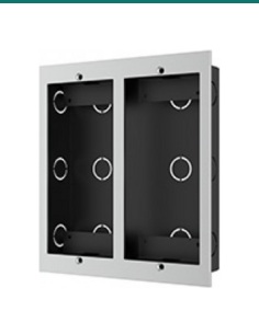 Akuvox Two-module in-wall mounting box for md06 md12 — AK-MD2M-INWALLK