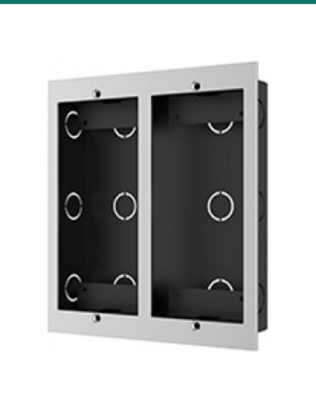 Akuvox Two-module in-wall mounting box for md06 md12 — AK-MD2M-INWALLK