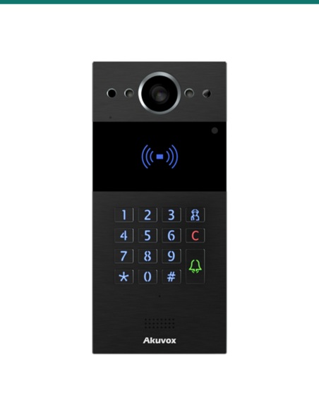 Akuvox Ak-r20k-bk-l-kit 1 x ak-r20k-black-l 1 x ak-ltemod