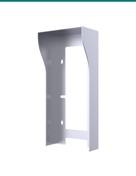 Akuvox R20k/r25k/r20b 2.3.4.5 buttons on wall rain hood - silver — AK-R20KBONH