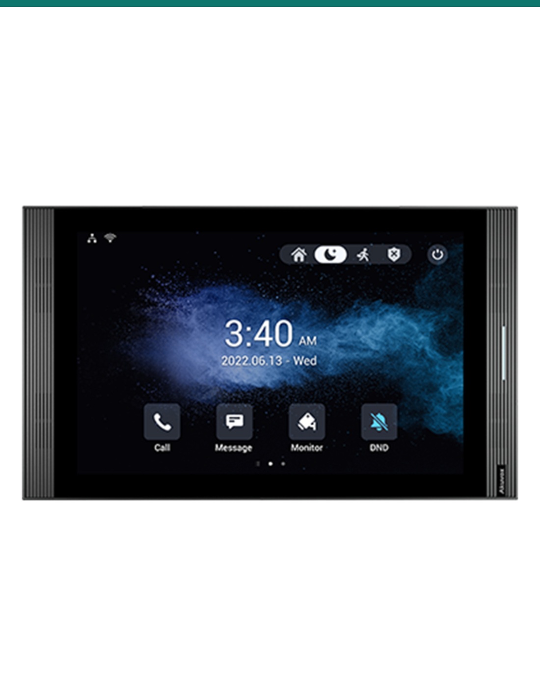 Akuvox 10.1" SIP indoor unit with Wi-Fi in grey Linux version — AK-S565W-GREY