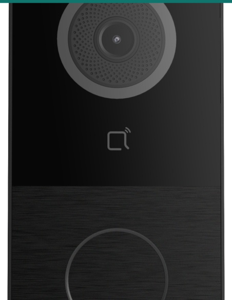 Akuvox E12S Black SIP Video Doorbell (Ethernet) — AK-E12S-BLACK