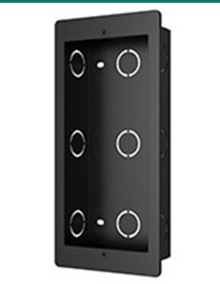 Akuvox R20A / R25A In Wall Installation Kit - Black — AK-R20INWALLK-BLACK