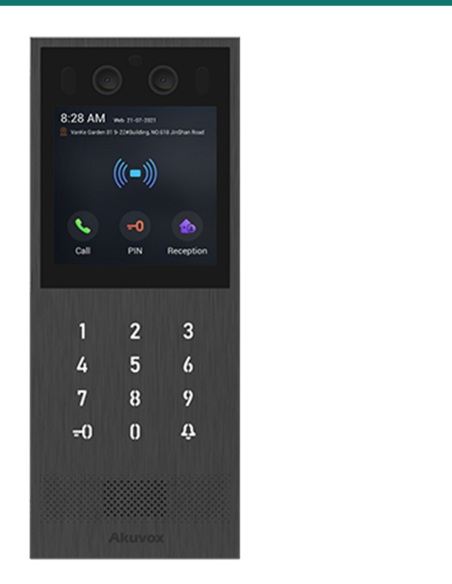 Akuvox Vandal Resistant SIP Video Door Phone — AK-X912S