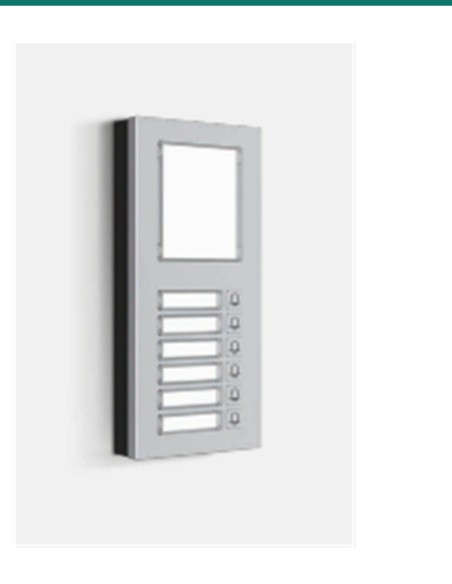 Akuvox Extension Keypad 6 Nameplates Flush Mount Installation — AK-MD06
