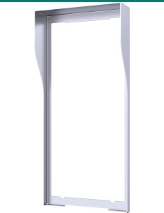 Akuvox R27X/R28X In-Wall Rain Cover Silver — AK-R28-7INWALLH