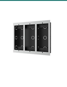 Akuvox Three-Module In-Wall Mounting Box For Md06 Md12 — AK-MD3M-INWALLK