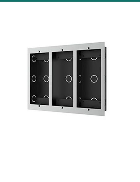 Akuvox Three-Module In-Wall Mounting Box For Md06 Md12 — AK-MD3M-INWALLK