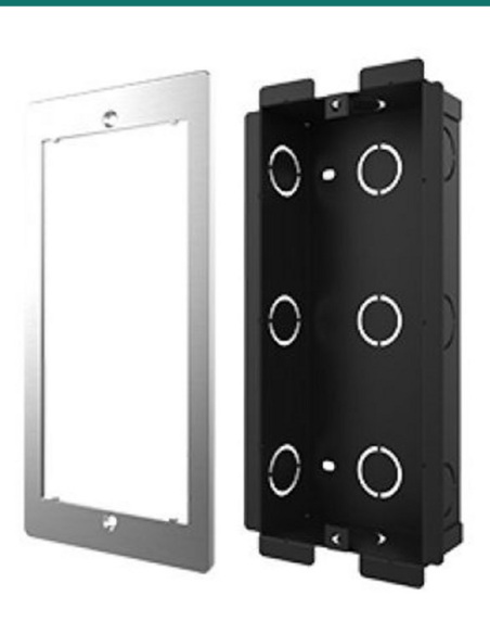 Akuvox R20A / R25A In Wall Installation Kit - Silver — AK-R20INWALLK