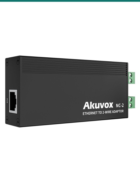 Akuvox NC-2 2-Wire IP Network Switch — AK-NC-2