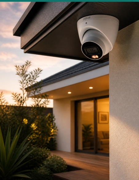 HDW3867EM-S-IL-ANZ under a contemporary eave. Product shot may differ from the actual product.
