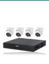 Dahua 4× HDW3867EM-S-IL-ANZ + 4CH NVR kit. Product shot may differ from the actual product.