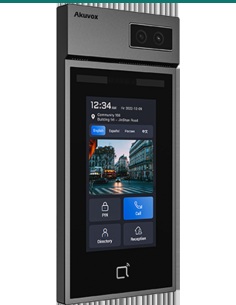 Akuvox S535 door phone with induction loop module 2