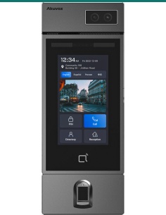 Akuvox S535 door phone with fingerprint expansion module