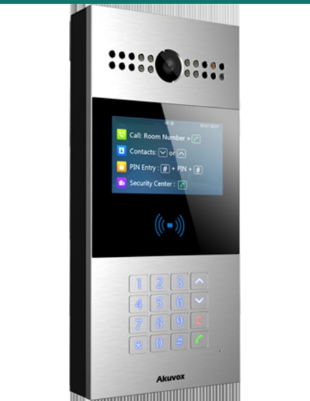 Akuvox R28A 4.3″ SIP Video Door Phone with Keypad — AK-R28A