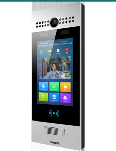 Akuvox R29C three-quarter view