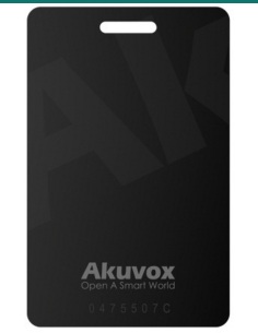 Akuvox MIFARE Classic 1K RFID card — AK-CARD-S50