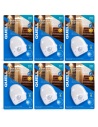 Quell 130730 stair and hallway LED night light 6-pack