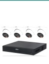 Dahua 4× HDW3867EM-S-IL-ANZ + 4CH NVR kit. Product shot may differ from the actual product.