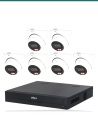 Dahua 6× HDW3867EM-S-IL-ANZ + 8CH NVR kit. Product shot may differ from the actual product.