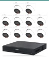 Dahua 10× HDW3867EM-S-IL-ANZ + 16CH NVR kit. Product shot may differ from the actual product.