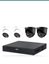 Dahua 2× HDW3867EM + 2× black TiOC + 8CH NVR kit. Product shot may differ from the actual product.